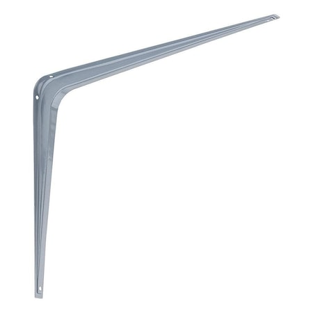 National Hardware Gray Steel Shelf Bracket, 12 x 14 In. N172-619