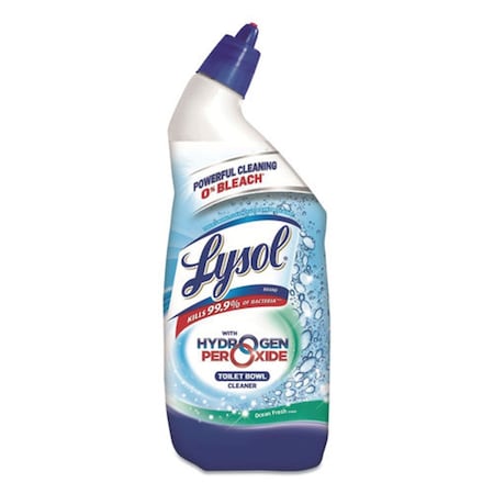 Lysol 24 oz Toilet Bowl Cleaner with Hydrogen Peroxide Cool Spring Breeze RAC98011