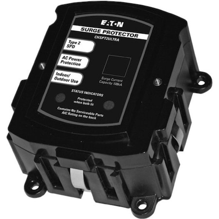 Eaton Surge Protection Device, 1 Phase, 120/240V, 2 Poles, 2 Wires CHSPT2ULTRA