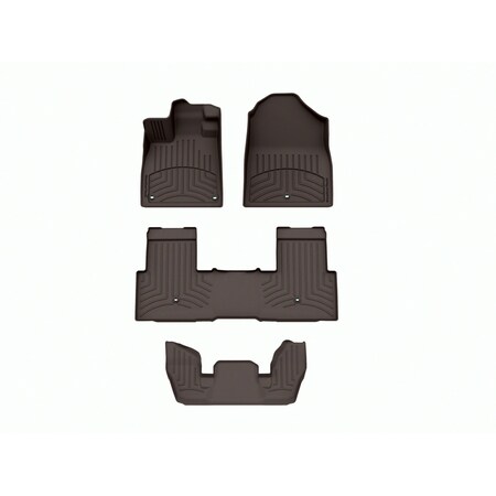 Weathertech Cocoa, Front and Rear and Rear FloorLiner HP 471796-1-2-4716693IM