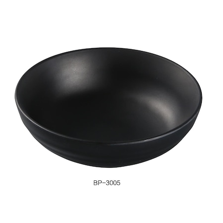 Yanco Black Pearl-2 Salad Bowl, Black - 8 oz, 48PK BP-3005