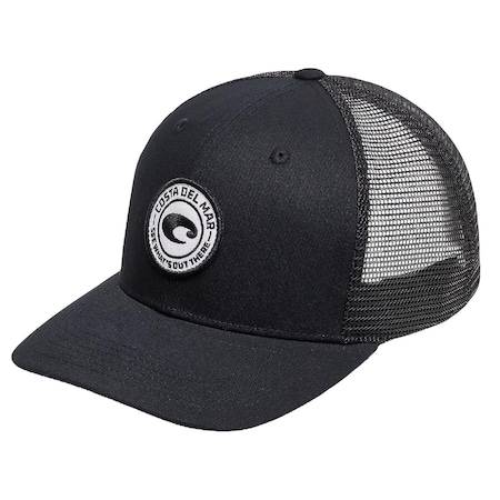 Costa Medallion Trucker Hat Black One Size Fits All FQS900219-001U