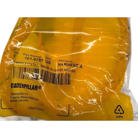 Caterpillar HARNESS A, CATERPILLAR OEM 1019757 1019757