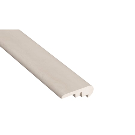 Msi Sunny Shake 0.98 in. Thick x 2.76 in. W x 94.49 in. L Hybrid Rigid Core Overlapping Stair Nose ZOR-LVT-TR-0729