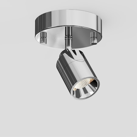 Vidalite Shura Polished Chrome Spot Light Sconce with Adjustable Head, Integrated LED Bulb, 3000k, 1370 Lumen CE1059878