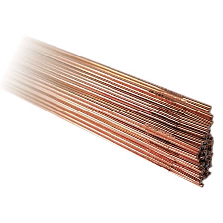 Weldcote Low/High Alloy High Strength Steel Wires Chrome Alloy ER80S-D2 .035in x 36 Cut Lengths, 10 Pounds 80SD2035X36T