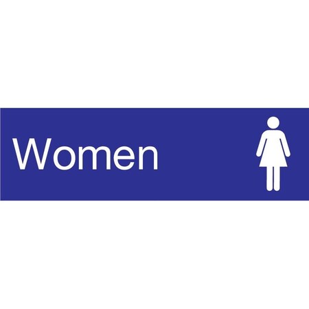 Nmc Women Engraved Sign, EN24BL EN24BL