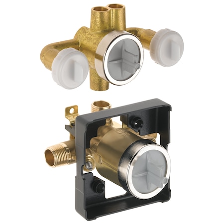 Delta Multichoice Universal Jetted Shower Xo Rough With Stops R18000-XOWS