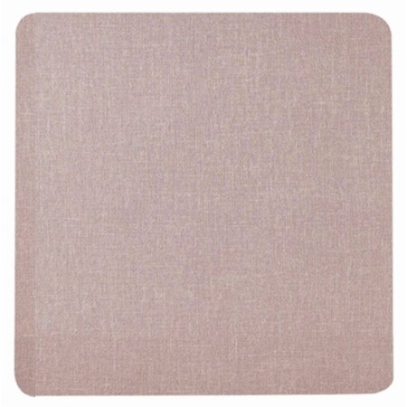 Aarco Frameless Display Panel, Designer Fabric Display Panel w/ Radius Corners, Color Quartz, 48''Hx48''W RDF4848005