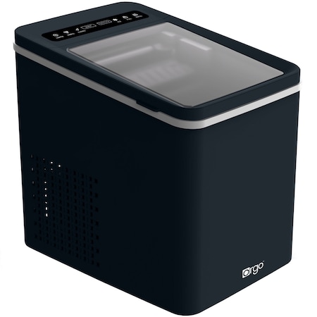 Orgo The Maverick Countertop Ice Maker, Makes 23 lbs. in 24 Hours, Bullet Shaped in 2 Sizes, Black TMT4653