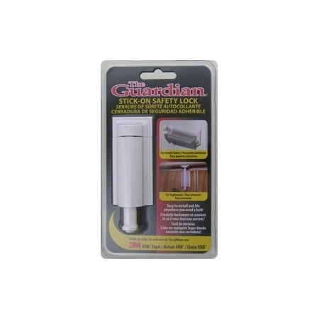 Meranto Technology Stick-On Door and Window Guardian White TGSL-W