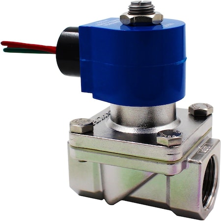 Gc Valves 3/4 NC 24VAC 5-200PSI, SS Body, AWO S211GF24L7EG5