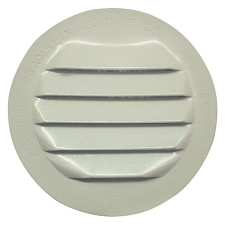 Maurice Franklin Screen Louver 1In Wht Rnd Alum RLW-100 1"