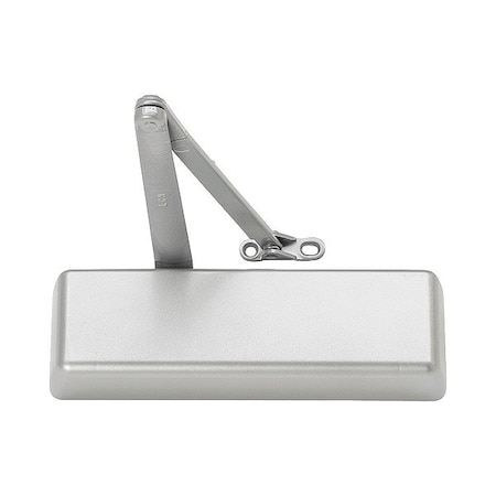 Lcn Door Closers, Gray, Left-Handed, Hydraulic 4011-REG LH 689 MC