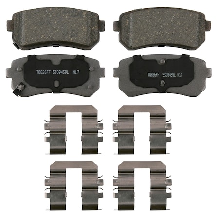 Wagner Brakes Disc Brake Pad Set-QC1856 QC1856