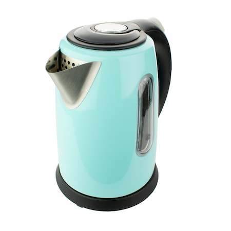 Brentwood Industries 1 Liter Stainless Steel Cordless Electric Kettle in Blue KT-1710BL