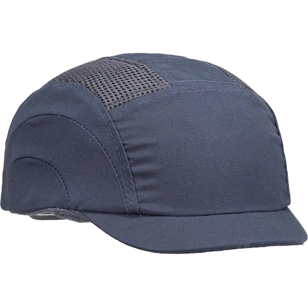 Jsp Essential Baseball Style Bump Cap w/HDPE Protective Liner and Adjustable Back, Micro 1" Brim 282-AAL130-21