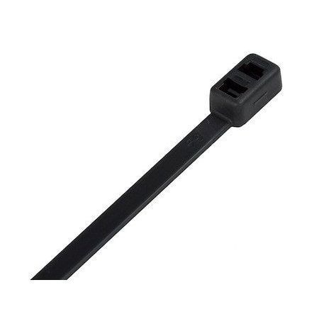 Gtse Black Double Loop Zip Ties - 11in (50lb), 100PK DLCT11-50-B-100