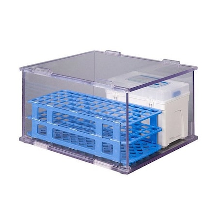 Poltex Lab Storage System, Clear, 8 7/8 in L BTSYSCUBBY5