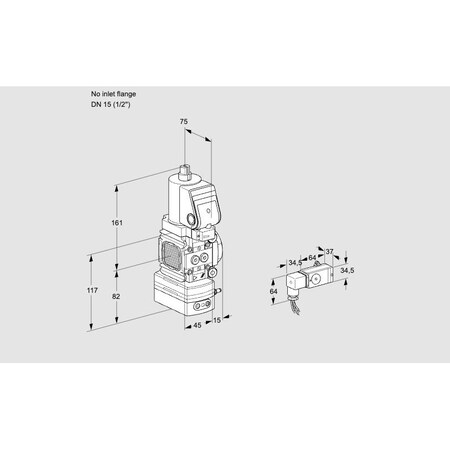 Honeywell Kromschroder VAD1T-/15N/NQSR-100B KS88018812