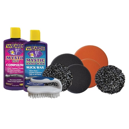 Wizards Products 12 10-Piece Mini Polisher and SSR Kit Combo DAPM12KIT