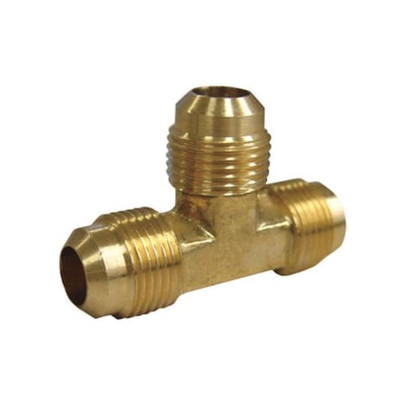 Jmf 0.5 x 0.5 x 0.375 in. Flare Reducing Tee Fitting- pack of 5, 5PK 4506366