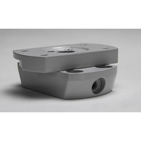 Mb Quart Swivel Mount for all tower speakers NT1, NT2, NHT1 Single Unit Dove Grey SWVL1G