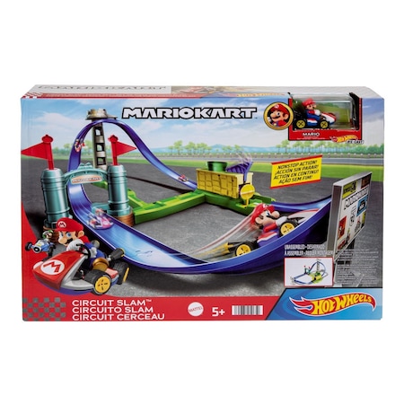 Hot Wheels Mario Kart Circuit Slam Track Set HGK59