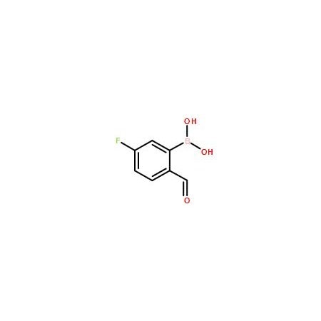 Ak Scientific 5-Fluoro-2-formylphenylboronic acid (10g), CAS 1256355-30-2 X1925-10g