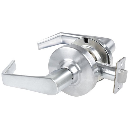 Schlage Door Lever Lockset, Steel, Non Keyed ALX10 SAT 626