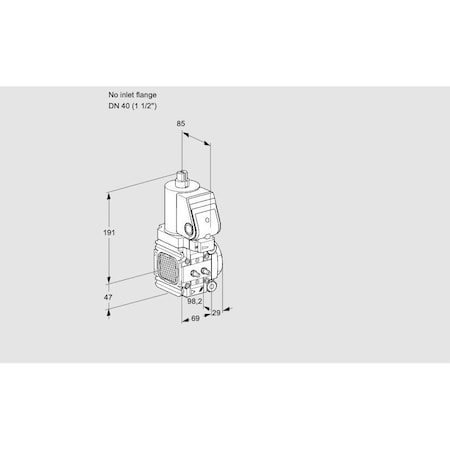 Honeywell Kromschroder VAS2T-/40N/NQSR KS88018953