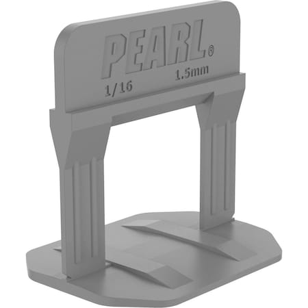 Pearl Leveling System Box of 500 Gray 1/16 in. PLS500G