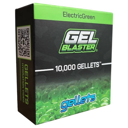 Gel Blaster Gellets Electric Green, 10000PK GL4CP09