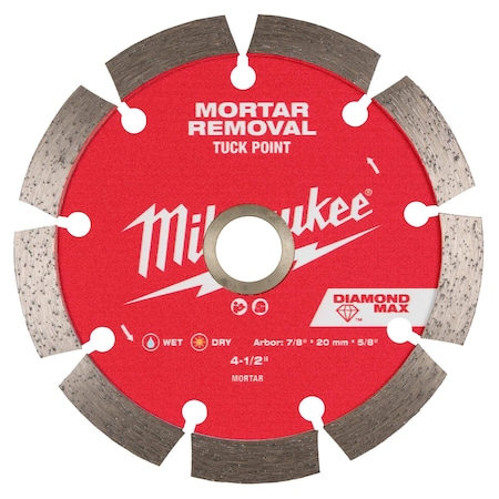 Milwaukee Tool 4-1/2 in. Tuck Point Segmented 49-93-7405