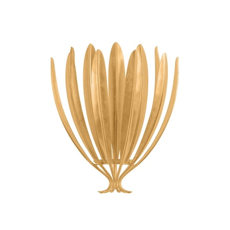 Hudson Valley Lighting Whitfield 1 Light Wall Sconce in Vintage Gold Leaf Finish 1813-VGL