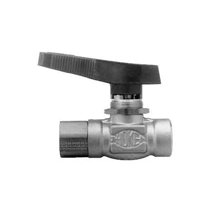 Hoke 7100 Series 2-Way Ball Valves, 1/4in FNPT x 1/4in FNPT, 3000 PSI, 0 To 300 Deg. F 7115F4B