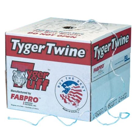 Box Packaging Polypropylene Tying Twine 1 Ply 10500L 110 Lbs. White TWT1050