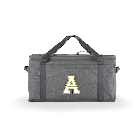 Picnic Time Family Of Brands NCAA App State Mountaineers 64 Can Collapsible Cooler, Large Insulated Soft Cooler Bag 716-00-105-794-0