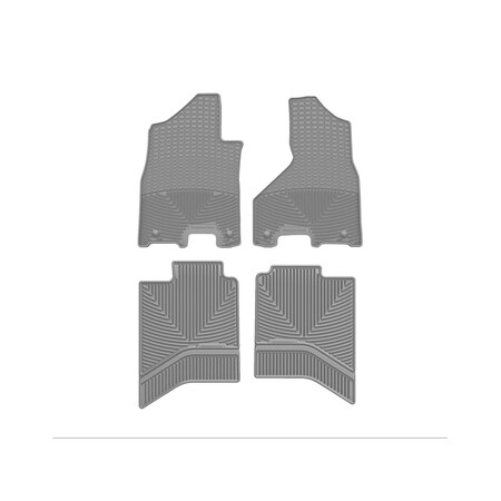 Weathertech Grey, Front and Rear All Weather Floor Mats W516GR-W336GR