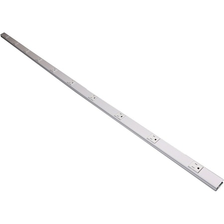 Wiremold TR Plugmold, 5 ft., White WH20GB506TR
