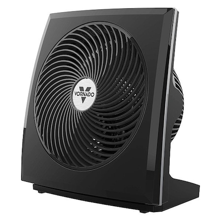 Vornado CirculatingFan, 9-3/16inDia, Black, Plug-In CR1-0477-06