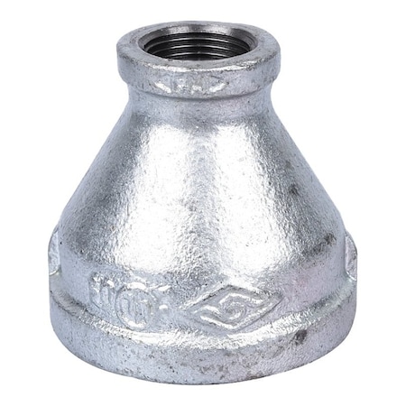 Prosource Exclusively Orgill Reducing Pipe Coupling, 2 x 34 in, Threaded, Malleable Steel, SCH 40 Schedule PPG240-50X20