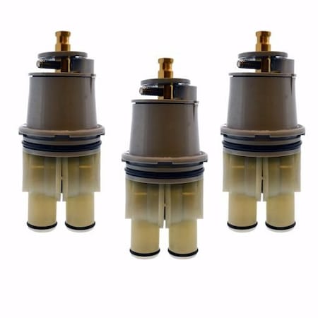 Jones Stephens Pressure Balanced Tub/Shower Cartridge fits Delta Multichoice, 4-3/8in. Overall Length, Pack of 3 C25464