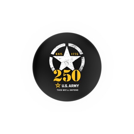 Holland Bar Stool Co United States Army - 250 Years 30in Double-Ring Swivel Bar Stool with Chrome Finish L7C3C