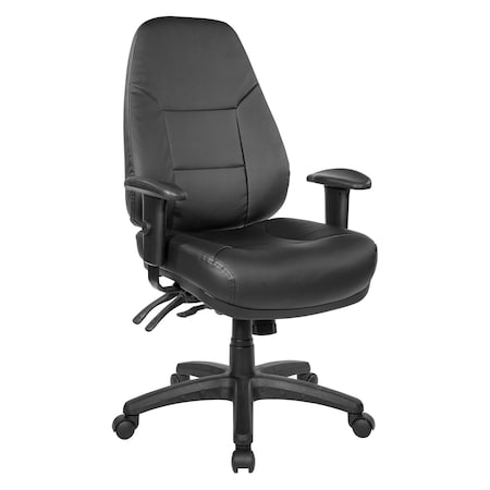 Office Star Products EC Series Deluxe Multi Function Chair, Dillon Black EC4350-R107