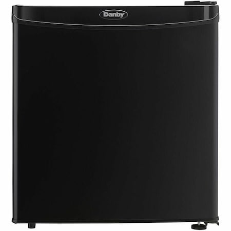 Danby Compact Refrigerator and Freezer, 1.7 cu ft, Black DCR016A3BDB