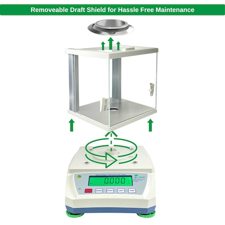 Bubblefast High Resolution Balance Scales - 120g x 0.001g HRB-XG 123