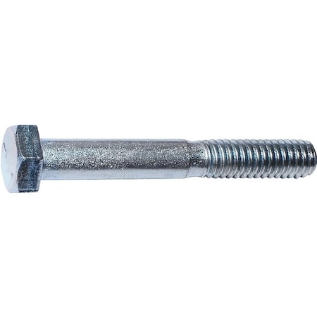 Midwest Fastener Grade 5, 5/16"-18 Hex Head Cap Screw, Zinc Plated Steel, 2 in L 277
