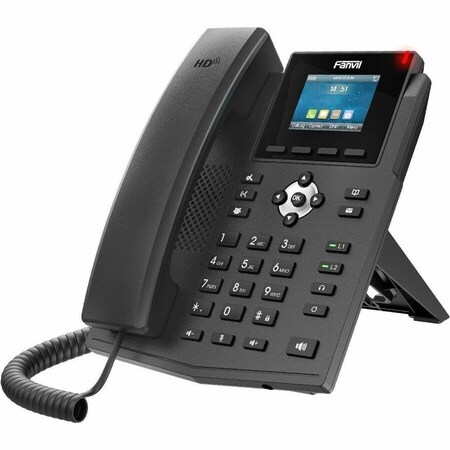 Fanvil X3SP PRO Entry level ph phone 2.4""(240x320) Color Display 4 SIP Lines IPv4 & IPv6, PoE X3SP-PRO