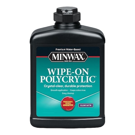 Minwax Finish, 1 pt, Satin, Clear 409170000